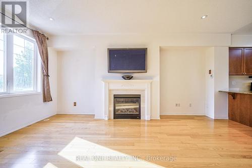 77 John Bell Crescent, Toronto, ON - Indoor Photo Showing Living Room With Fireplace