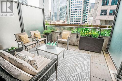 603 - 8 Mercer Street, Toronto (Waterfront Communities), ON - Outdoor With Deck Patio Veranda With Exterior