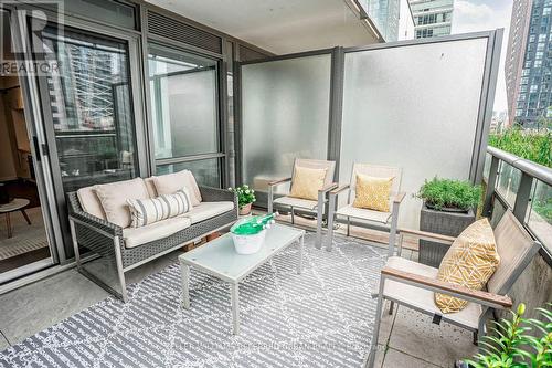 603 - 8 Mercer Street, Toronto (Waterfront Communities), ON -  With Deck Patio Veranda With Exterior