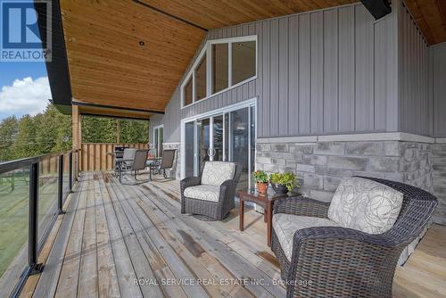 87 Loon Street, Kawartha Lakes, ON - Outdoor With Deck Patio Veranda With Exterior