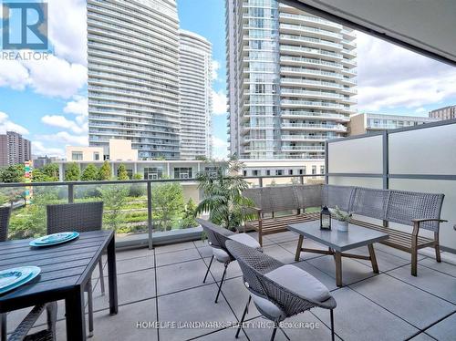 203 - 52 Forest Manor Road, Toronto, ON - Outdoor With Deck Patio Veranda