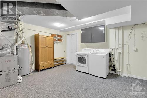 Basement/Laundry/Furnace/Utility room - 817 High Street Unit#7, Ottawa, ON - Indoor Photo Showing Laundry Room