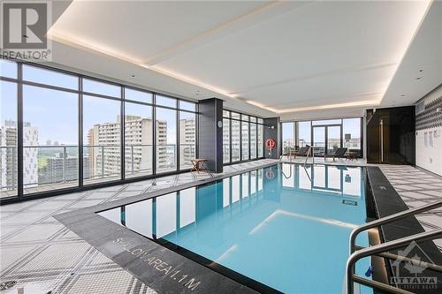 255 Bay Street Unit#1216, Ottawa, ON - Indoor Photo Showing Other Room With In Ground Pool