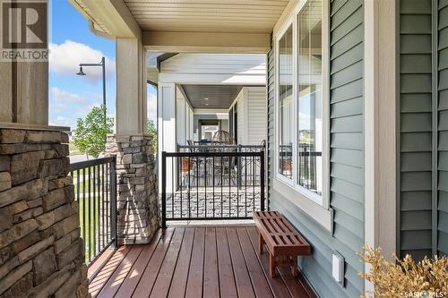 413 Brighton Boulevard, Saskatoon, SK - Outdoor With Deck Patio Veranda With Exterior