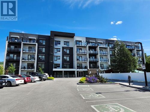 2555 Lakeshore Road Unit# 509, Vernon, BC - Outdoor With Balcony With Facade