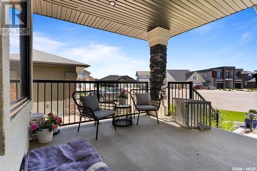 5181 Aviator Crescent, Regina, SK - Outdoor With Deck Patio Veranda With Exterior