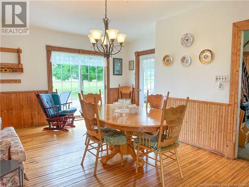 250-251 Mckenna Road, Newburg, NB - Indoor Photo Showing Dining Room