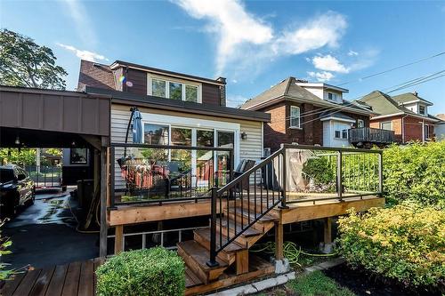 219 St. Clair Boulevard, Hamilton, ON - Outdoor With Deck Patio Veranda