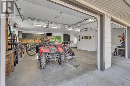 2823 Scotstown Road, West Kelowna, BC - Indoor Photo Showing Garage