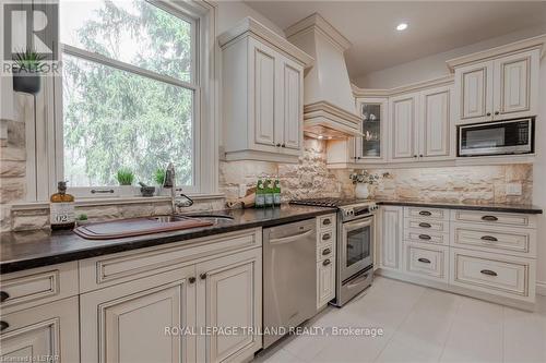 4221 Colonel Talbot Road, London, ON - Indoor Photo Showing Kitchen With Upgraded Kitchen