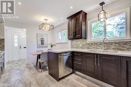 60 Galloway Road, Toronto, ON - Indoor Photo Showing Kitchen With Double Sink