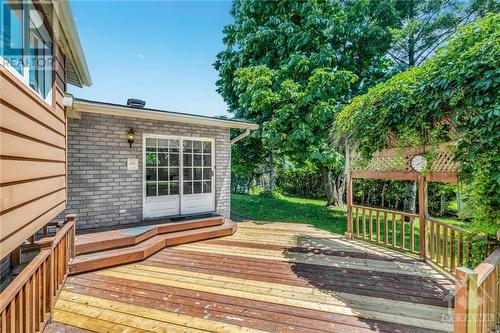 34 West Herrington Court, Ottawa, ON - Outdoor With Deck Patio Veranda With Exterior