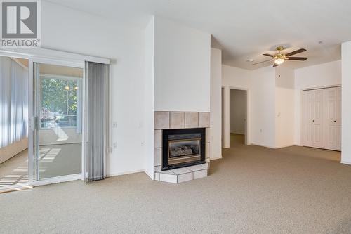 920 Saskatoon Road Unit# 118, Kelowna, BC - Indoor With Fireplace