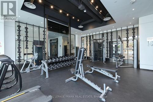 1606 - 1480 Bayly Street, Pickering, ON - Indoor Photo Showing Gym Room