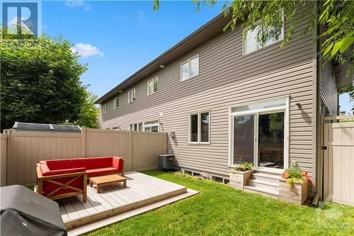 300 Richelieu Avenue Unit#C, Ottawa, ON - Outdoor With Deck Patio Veranda With Exterior