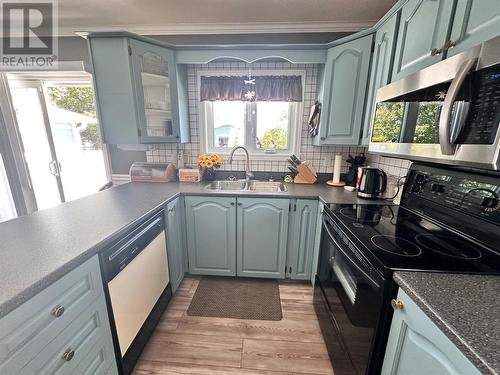 30 Jamison Avenue, Grand Bank, NL - Indoor Photo Showing Kitchen With Double Sink