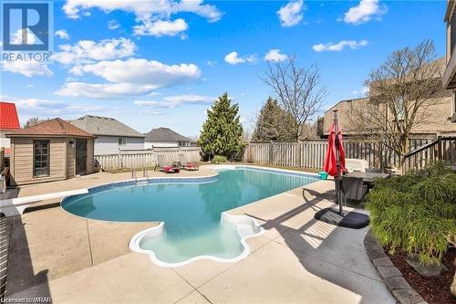 26 Shadyridge Place, Kitchener, ON - Outdoor With In Ground Pool With Deck Patio Veranda With Backyard