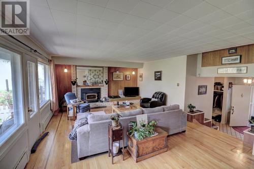 275 Elizabeth Avenue, St.John'S, NL - Indoor Photo Showing Living Room With Fireplace