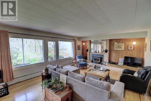 275 Elizabeth Avenue, St.John'S, NL - Indoor Photo Showing Living Room With Fireplace