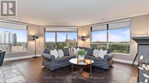 908 - 250 Pall Mall Street, London, ON - Indoor Photo Showing Living Room