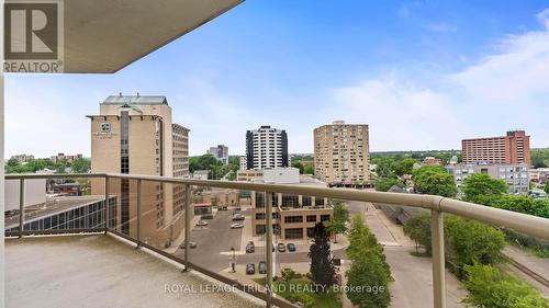 908 - 250 Pall Mall Street, London, ON - Outdoor With Balcony