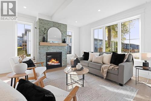 260 Durham Street, Cramahe (Colborne), ON - Indoor Photo Showing Living Room With Fireplace