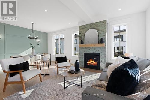 260 Durham Street, Cramahe (Colborne), ON - Indoor Photo Showing Living Room With Fireplace