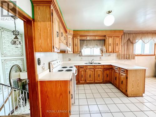 18 Vimy Avenue, Toronto, ON - Indoor Photo Showing Kitchen With Double Sink