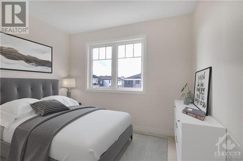 TImages provided are to showcase builder finishes. Some photos have been virtually staged. hird Bedroom - 658 Bronze Copper Crescent, Ottawa, ON - Indoor Photo Showing Bedroom