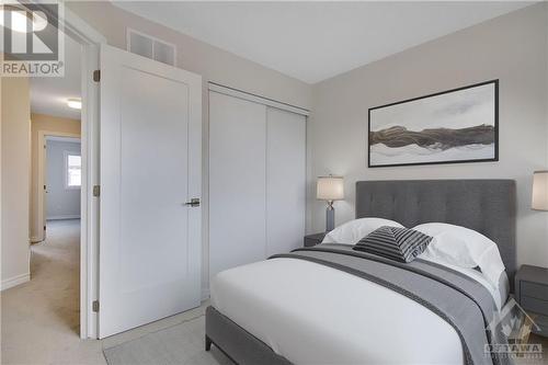 Images provided are to showcase builder finishes. Some photos have been virtually staged. Third Bedroom - 658 Bronze Copper Crescent, Ottawa, ON - Indoor Photo Showing Bedroom