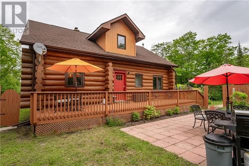 937 Indian Point Road, Evansville, ON - Outdoor With Deck Patio Veranda With Exterior