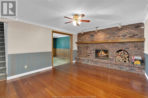 4580 Howard, Windsor, ON - Indoor With Fireplace