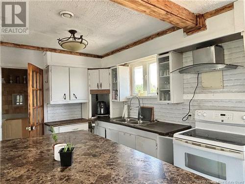 182 Du Parc De Val-Comeau Road, Val-Comeau, NB - Indoor Photo Showing Kitchen With Double Sink