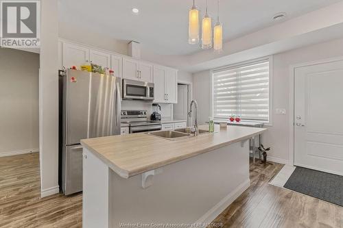 1155-57 Mcdougall, Windsor, ON - Indoor Photo Showing Kitchen With Stainless Steel Kitchen With Double Sink