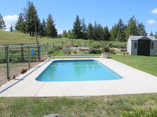 2141 Schamps Road, Kamloops, BC - Outdoor With In Ground Pool With Backyard