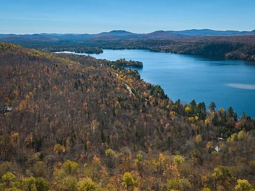 Photo aÃ©rienne - 304 Ch. Du Lac-Sylvère, Saint-Donat, QC - Outdoor With Body Of Water With View