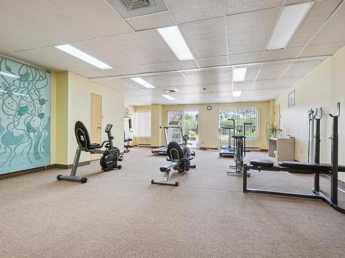 Salle d'exercice - 507-80 Av. Lorne, Saint-Lambert, QC - Indoor Photo Showing Gym Room