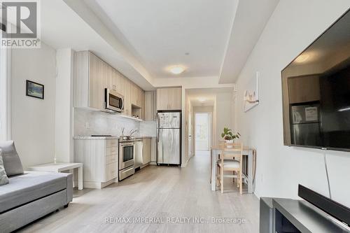 201 - 1120 Briar Hill Avenue, Toronto, ON - Indoor Photo Showing Kitchen With Stainless Steel Kitchen