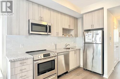 201 - 1120 Briar Hill Avenue, Toronto, ON - Indoor Photo Showing Kitchen With Stainless Steel Kitchen