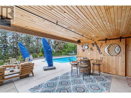 855 Rumney Road, West Kelowna, BC - Outdoor With In Ground Pool With Deck Patio Veranda