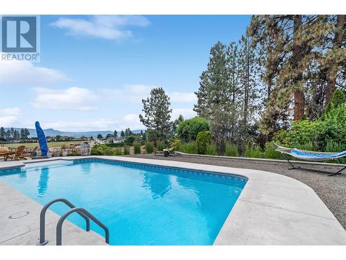 855 Rumney Road, West Kelowna, BC - Outdoor With In Ground Pool With Backyard