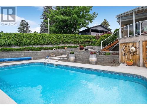 855 Rumney Road, West Kelowna, BC - Outdoor With In Ground Pool With Backyard