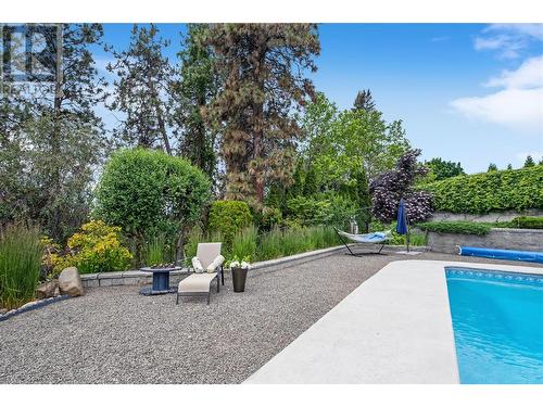 855 Rumney Road, West Kelowna, BC - Outdoor With In Ground Pool With Backyard