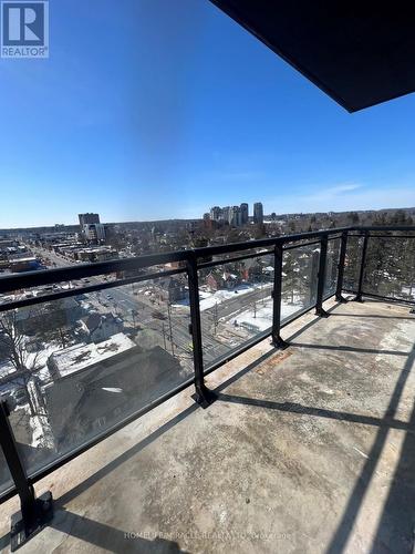 1203 - 128 King Street, Waterloo, ON - Outdoor With Balcony With View