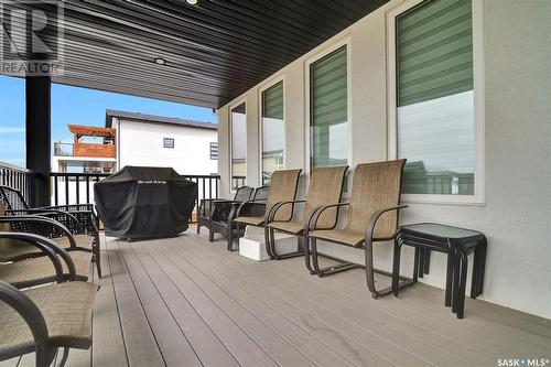 3433 Green Brook Road, Regina, SK - Outdoor With Deck Patio Veranda With Exterior