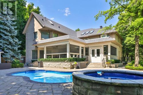 24 Raymar Place, Oakville, ON - Outdoor With In Ground Pool