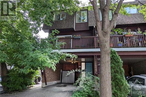 3 storey townhouse with covered parking. - 248 York Street, Ottawa, ON - Outdoor With Balcony