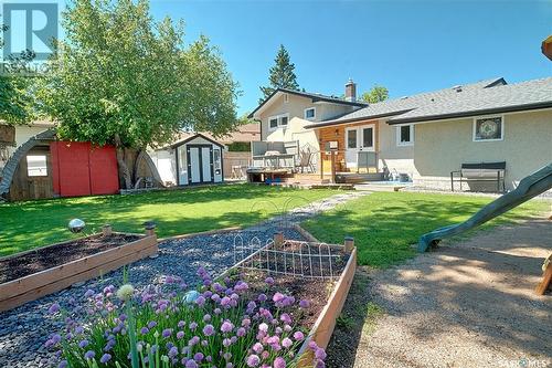 34 Morton Bay, Regina, SK - Outdoor With Deck Patio Veranda