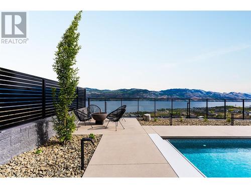 1412 Vineyard Drive, West Kelowna, BC - Outdoor With Body Of Water With In Ground Pool With View