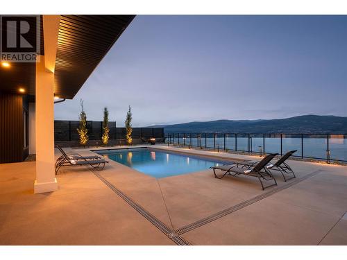 1412 Vineyard Drive, West Kelowna, BC - Outdoor With In Ground Pool With View